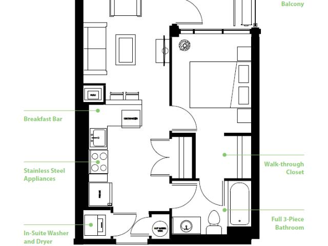 Apartment for rent in Kitchener, Ontario