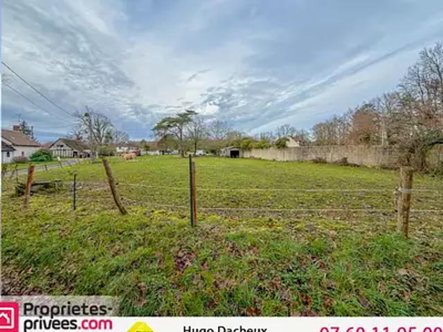 Terrain vente à Romorantin-Lanthenay, Theillay