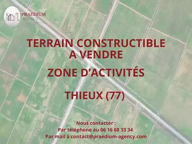 Terrain vente à Thieux, Seine-et-Marne