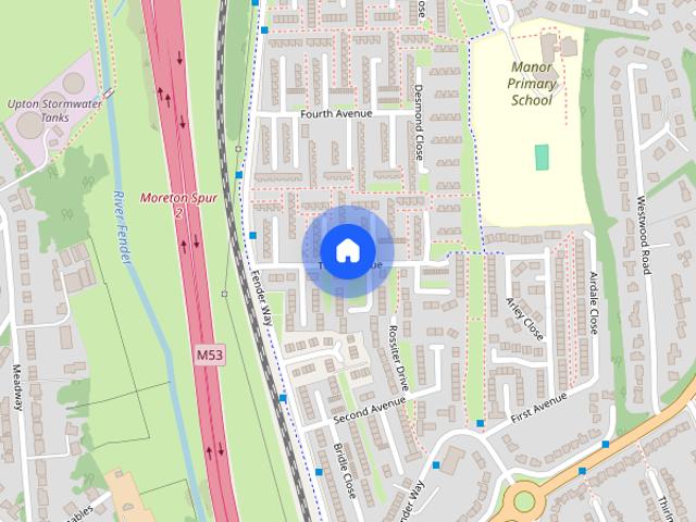 House for rent in Upton, Wirral