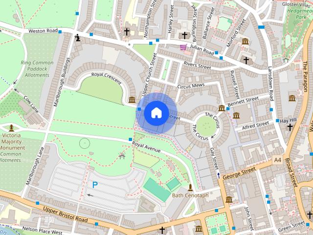Apartment for rent in Kingsmead, Bath