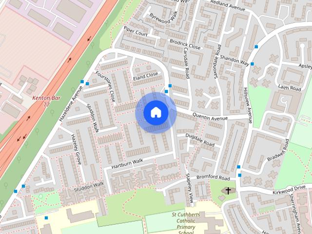 House for rent in Kenton, Tyne And Wear