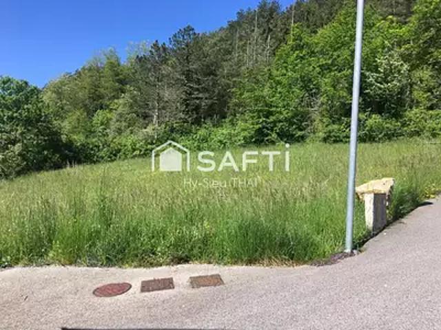 Terrain vente à Lons-le-Saunier, Thoirette