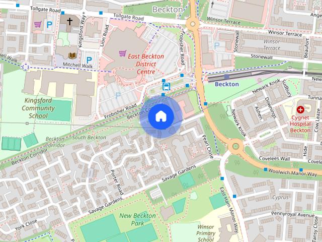 House for rent in South Beckton, Greater London