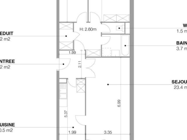 Apartment mieten in Mon Idée, Thônex
