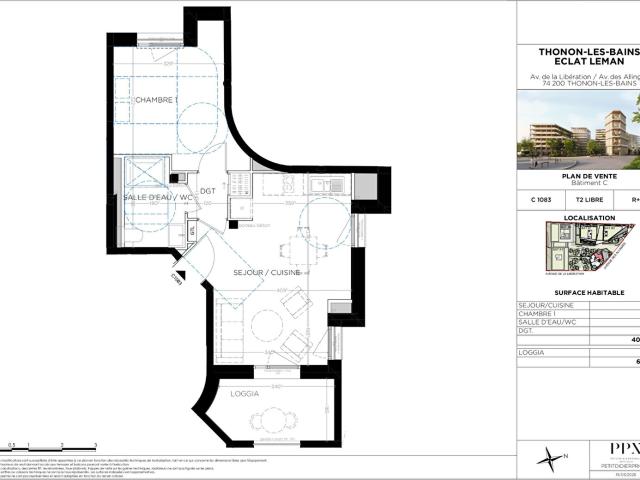Appartement vente à Thonon-les-Bains, Thonon-les-bains