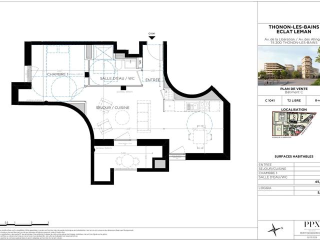 Appartement vente à Thonon-les-Bains, Thonon-les-bains