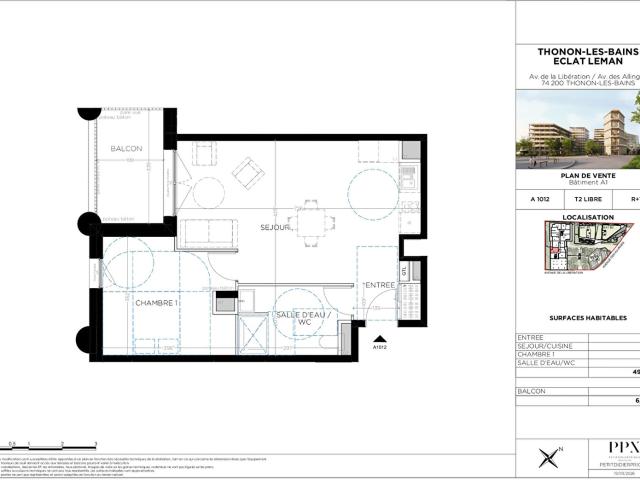 Appartement vente à Thonon-les-Bains, Thonon-les-bains