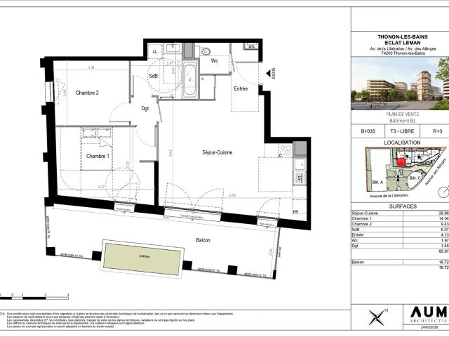 Appartement vente à Thonon-les-Bains, Thonon-les-bains