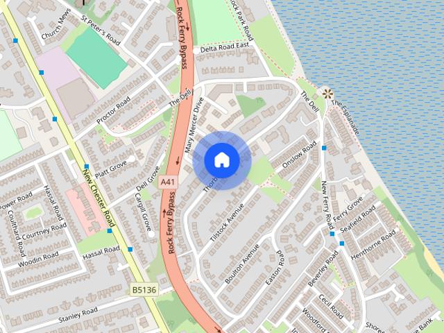 Apartment for rent in New Ferry, Wirral
