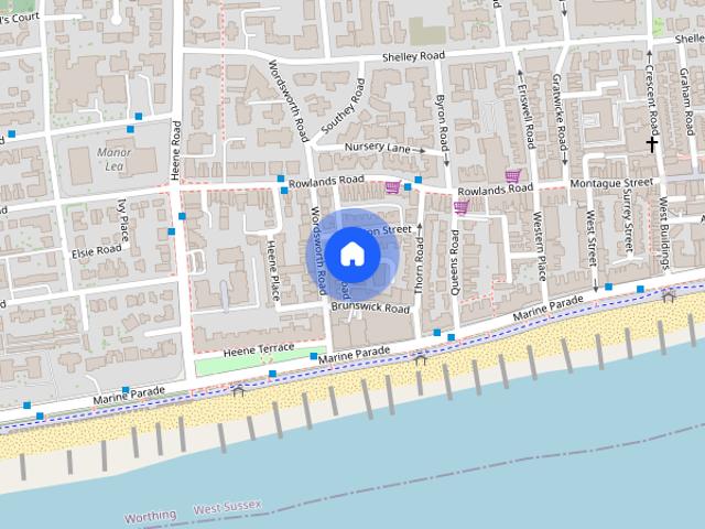 Apartment for rent in West Worthing, Worthing