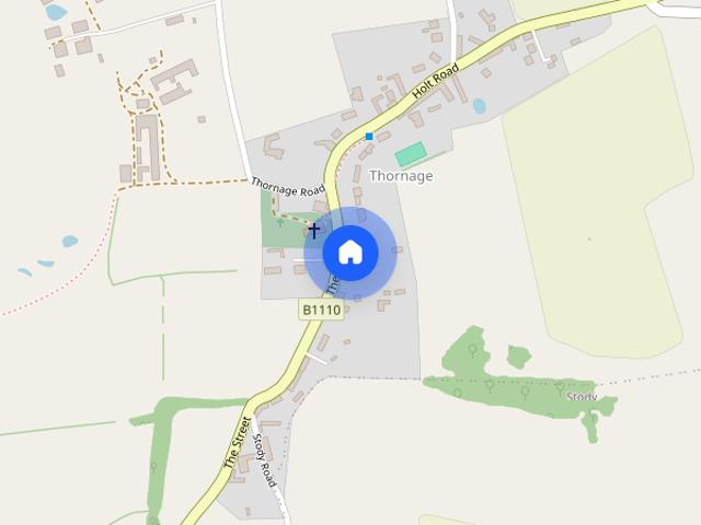 House for rent in Stody, Comers