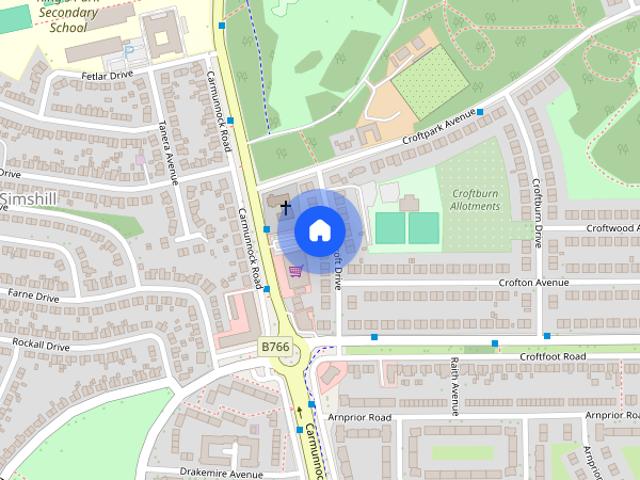 Apartment for rent in Simshill, Glasgow