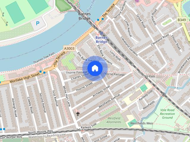 House for rent in Mortlake, Greater London