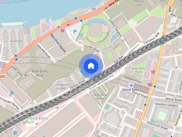 Apartment for rent in Vauxhall, Nine Elms