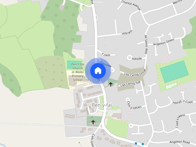 Apartment for rent in Newcastle Higher, Wales
