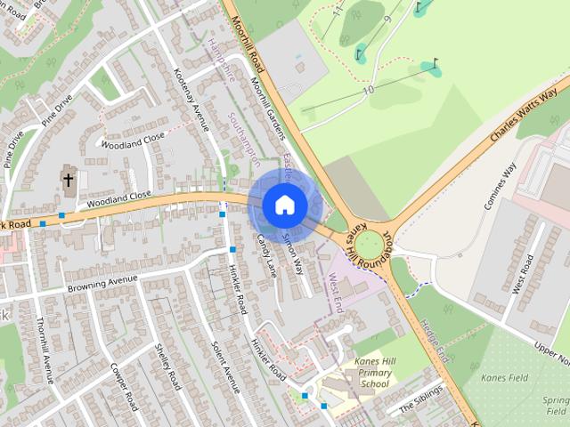 Apartment for rent in Thornhill, City Of Southampton