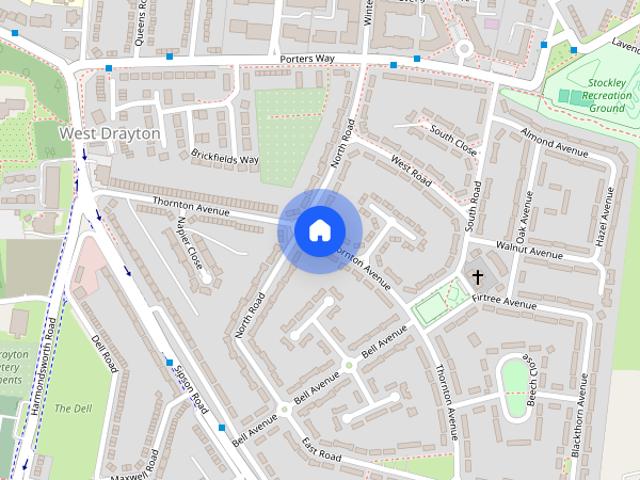 House for rent in West Drayton, Greater London