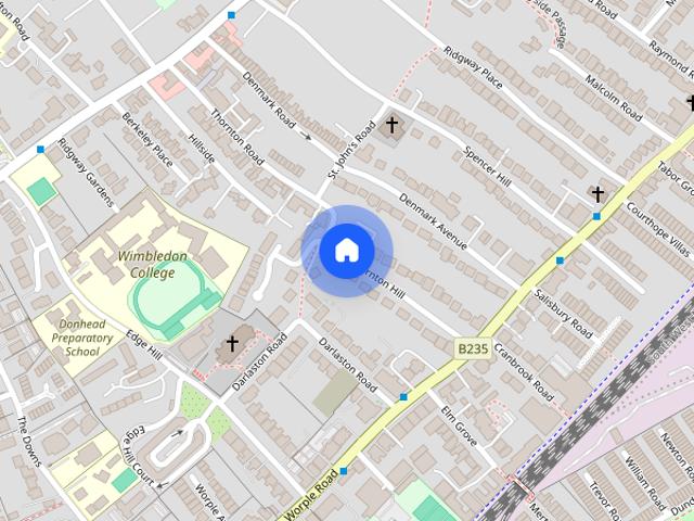 Apartment for rent in London Borough of Merton, Raynes Park
