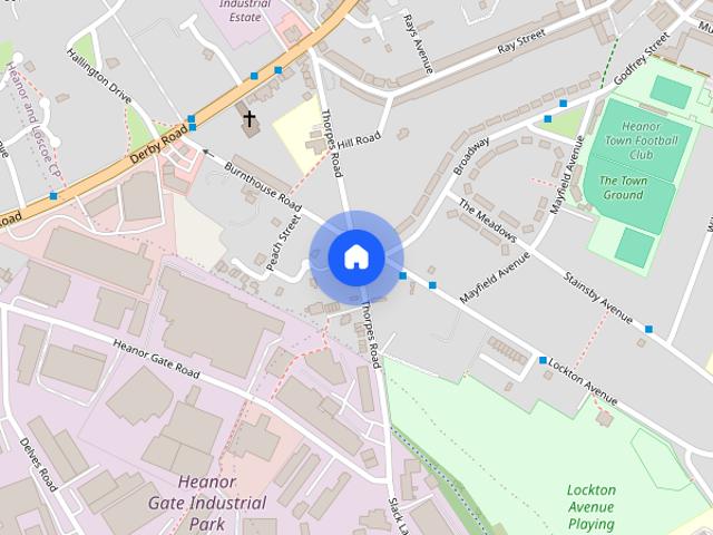 Apartment for rent in Heanor and Loscoe CP, Kedleston