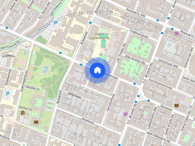 Zimmer til leje i Frederiksberg C, Brøndby