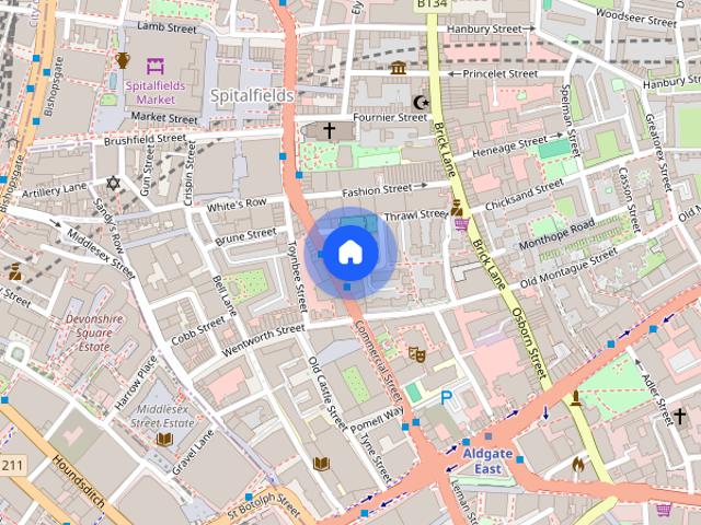 Apartment for rent in Spitalfields, Greater London