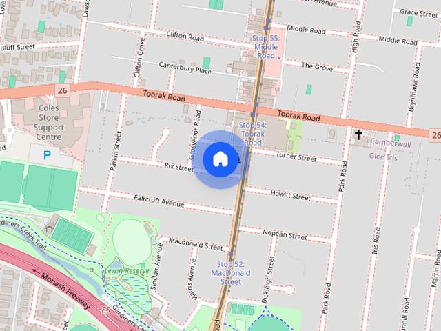 Townhouse for rent in Glen Iris, Melbourne
