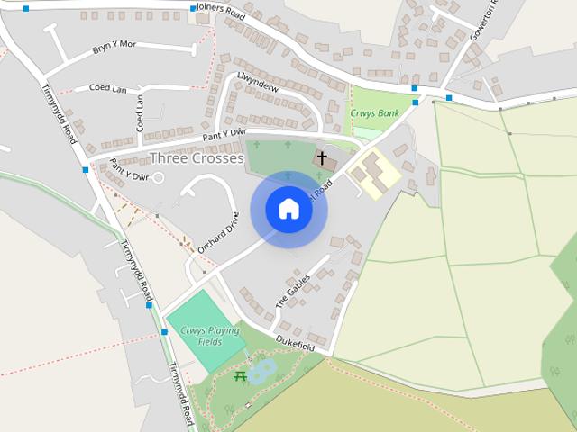 House for rent in Three Crosses, Wales