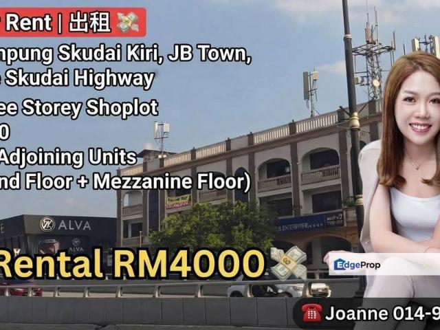 Shop for rent in Johore Bahru, Johor