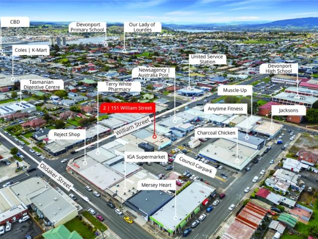 Retail for rent in Devonport, Tasmania