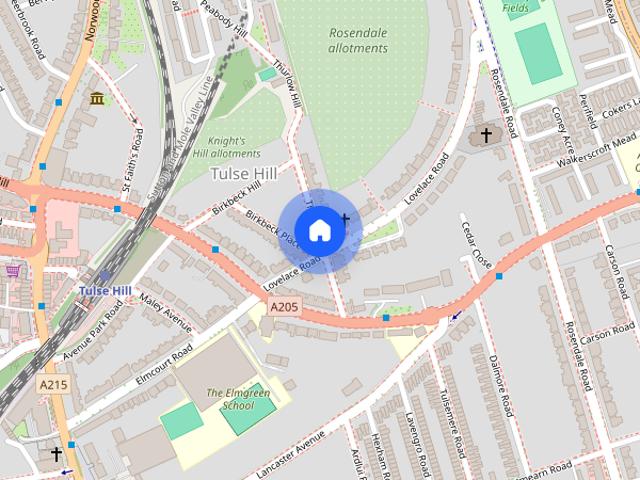 Apartment for rent in Tulse Hill, Greater London