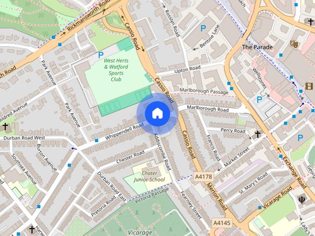 Apartment for rent in Holywell Estate, North Watford