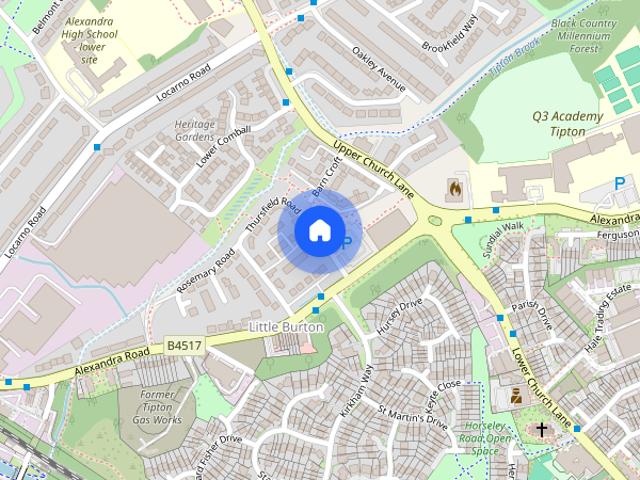 House for rent in Little Burton, Tipton
