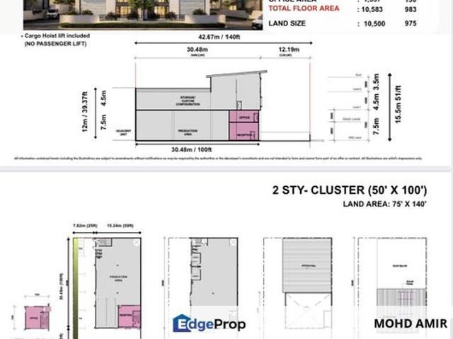 Warehouse for sale in Kajang, Langat