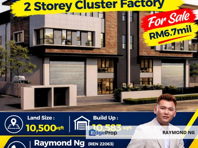 Warehouse for sale in Kajang, Langat