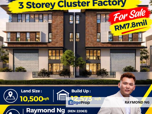 Warehouse for sale in Kajang, Langat