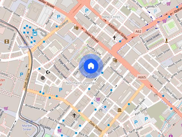 Apartment for rent in Northern Quarter, Manchester