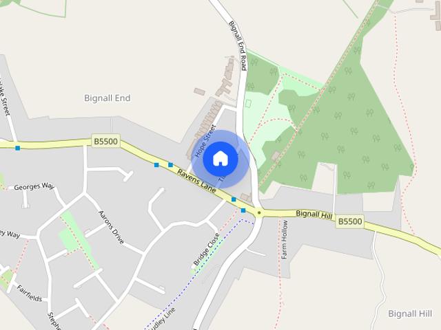 House for rent in Bignall End, Newcastle-under-Lyme
