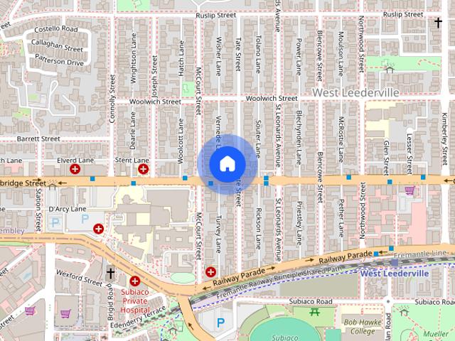 Apartment for rent in West Leederville, Town of Cambridge