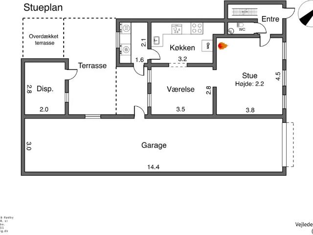 Villa til salg i Maribo, Lolland