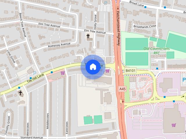 Apartment for rent in Whoberley, Coventry