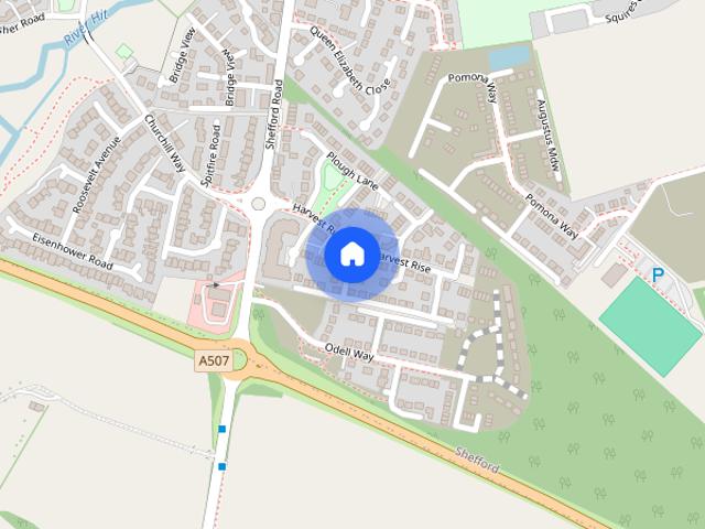 House for rent in Egham Hythe, Row Town