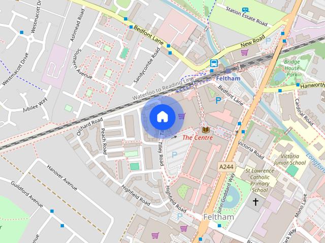 Apartment for rent in London Borough of Hounslow, Feltham