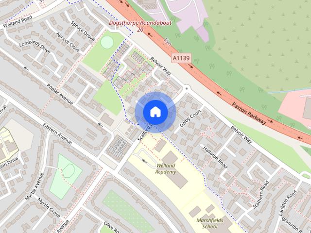 Apartment for rent in Dogsthorpe, Peterborough