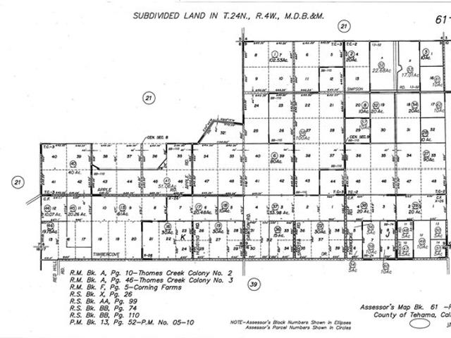 Land for sale in Corning, Tehama County