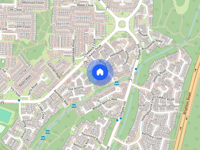 House for rent in Broadfield, Glynde