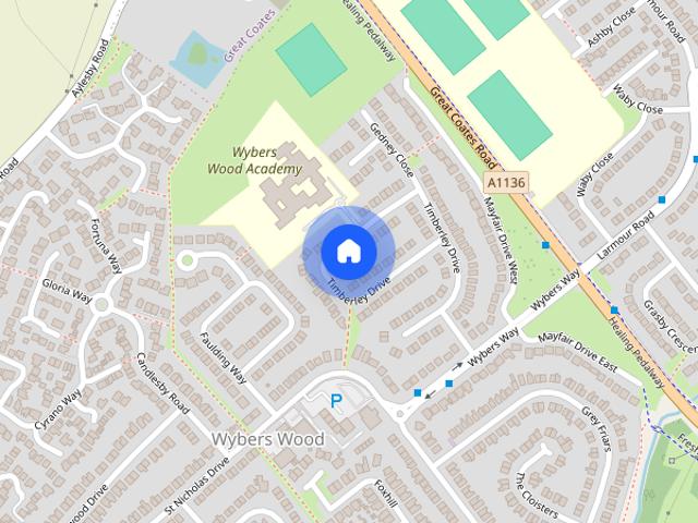 House for rent in Wybers Wood