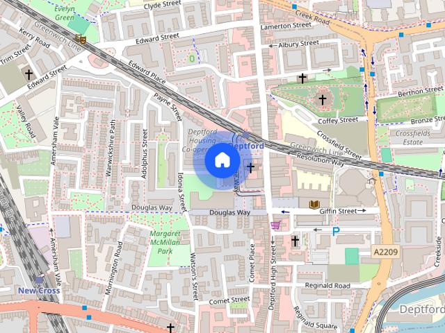 Apartment for rent in Deptford, New Cross