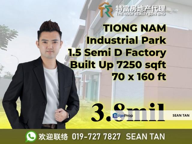 Warehouse for sale in Bukit Ledang, Johor