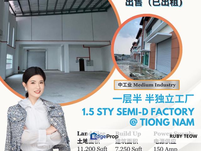 Warehouse for sale in Johore Bahru, Johor